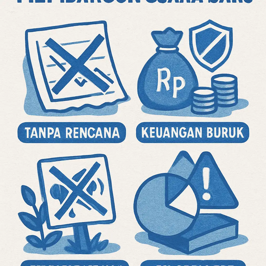 Kesalahan yang Harus Dihindari Saat Membangun Usaha Baru